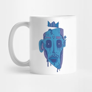 Mountain Blue Strange King Juan Mug